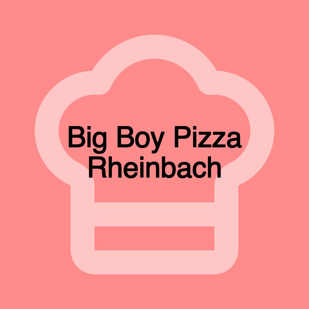 Big Boy Pizza Rheinbach