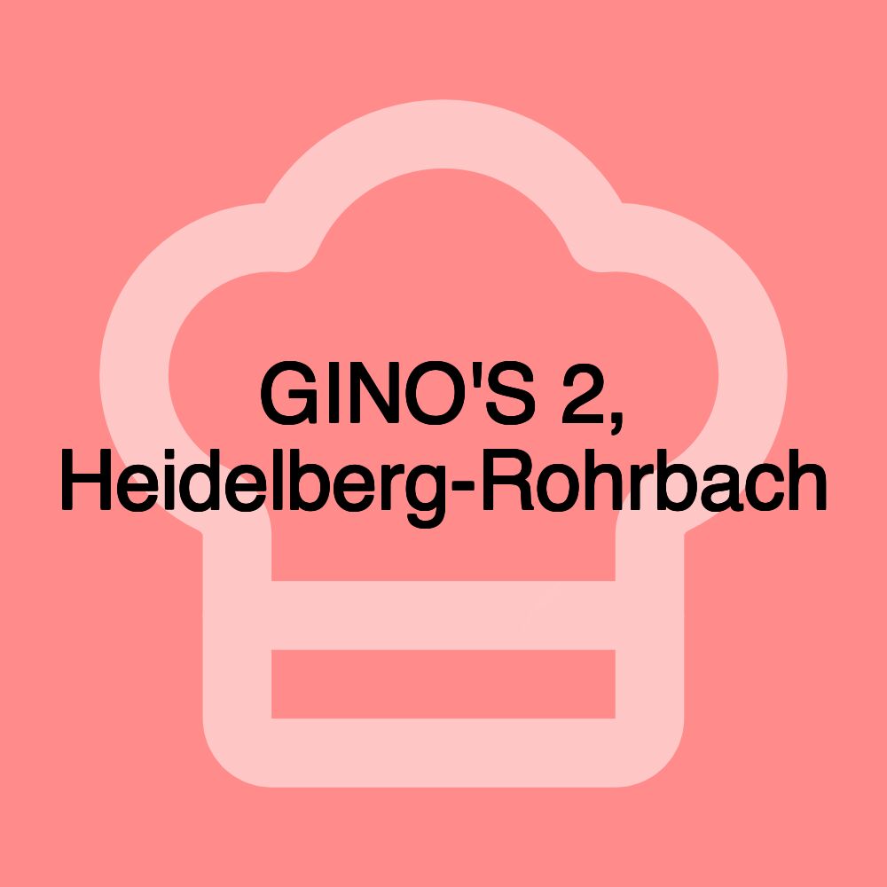 GINO'S 2, Heidelberg-Rohrbach