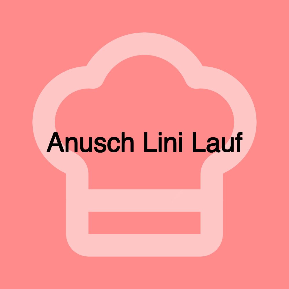 Anusch Lini Lauf