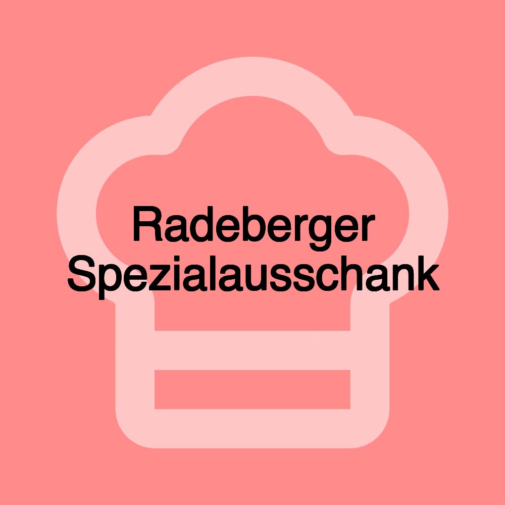 Radeberger Spezialausschank