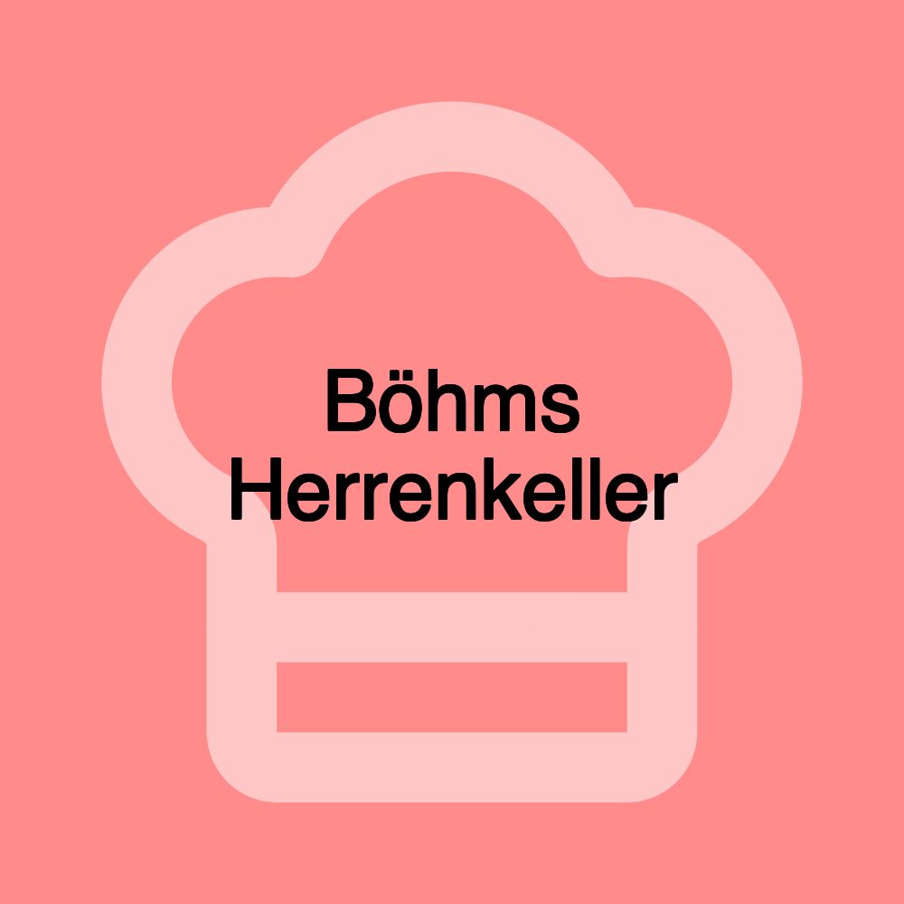 Böhms Herrenkeller