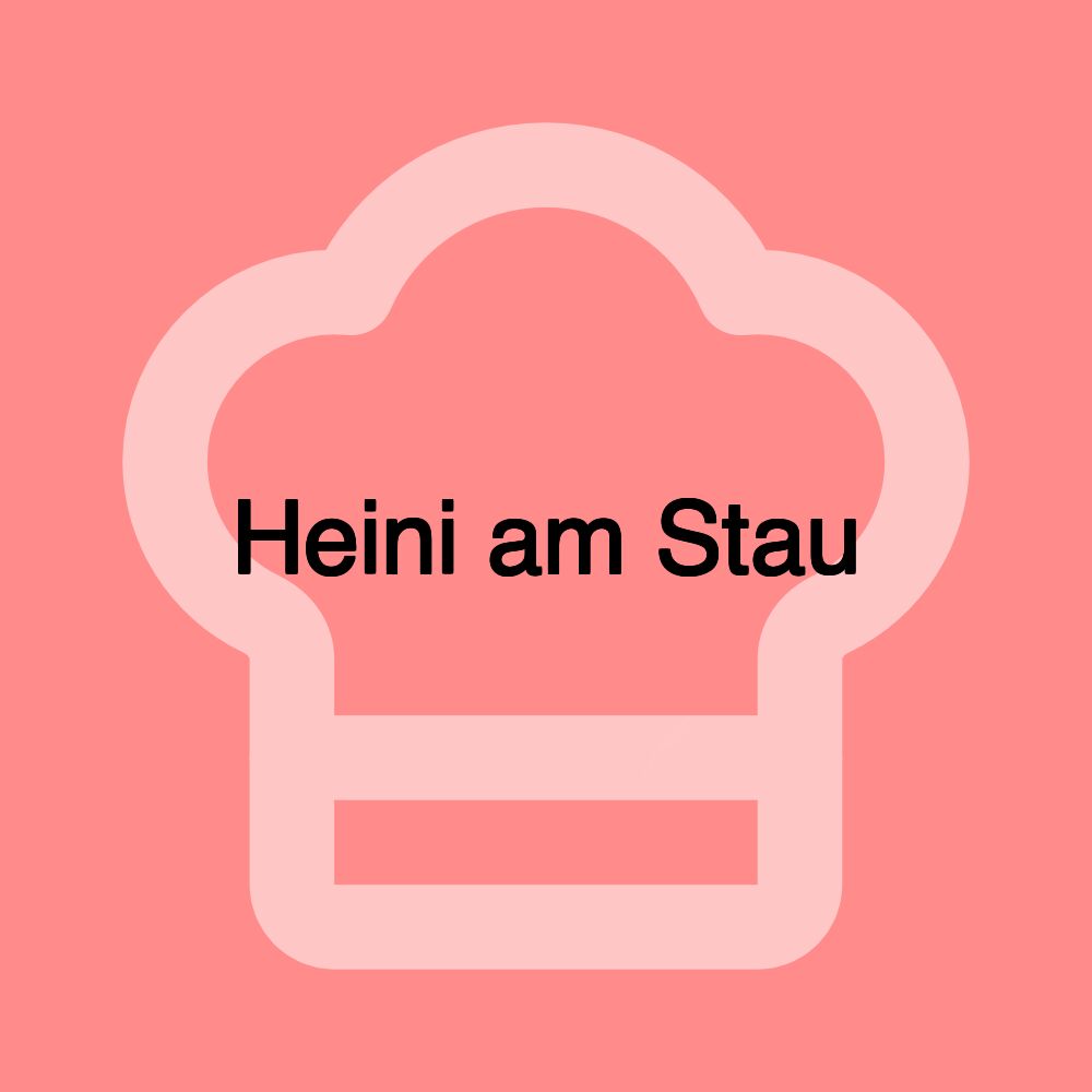 Heini am Stau