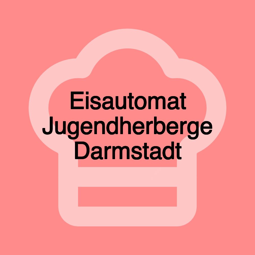 Eisautomat Jugendherberge Darmstadt