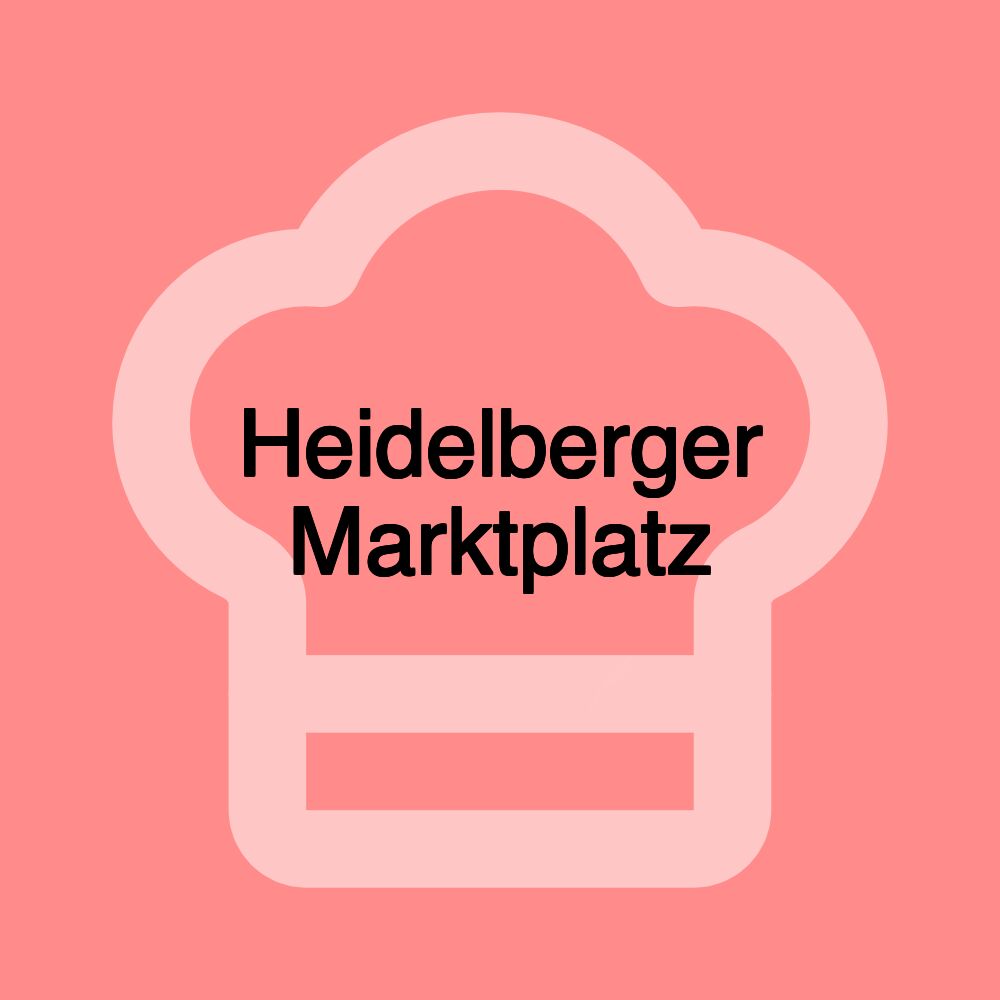 Heidelberger Marktplatz