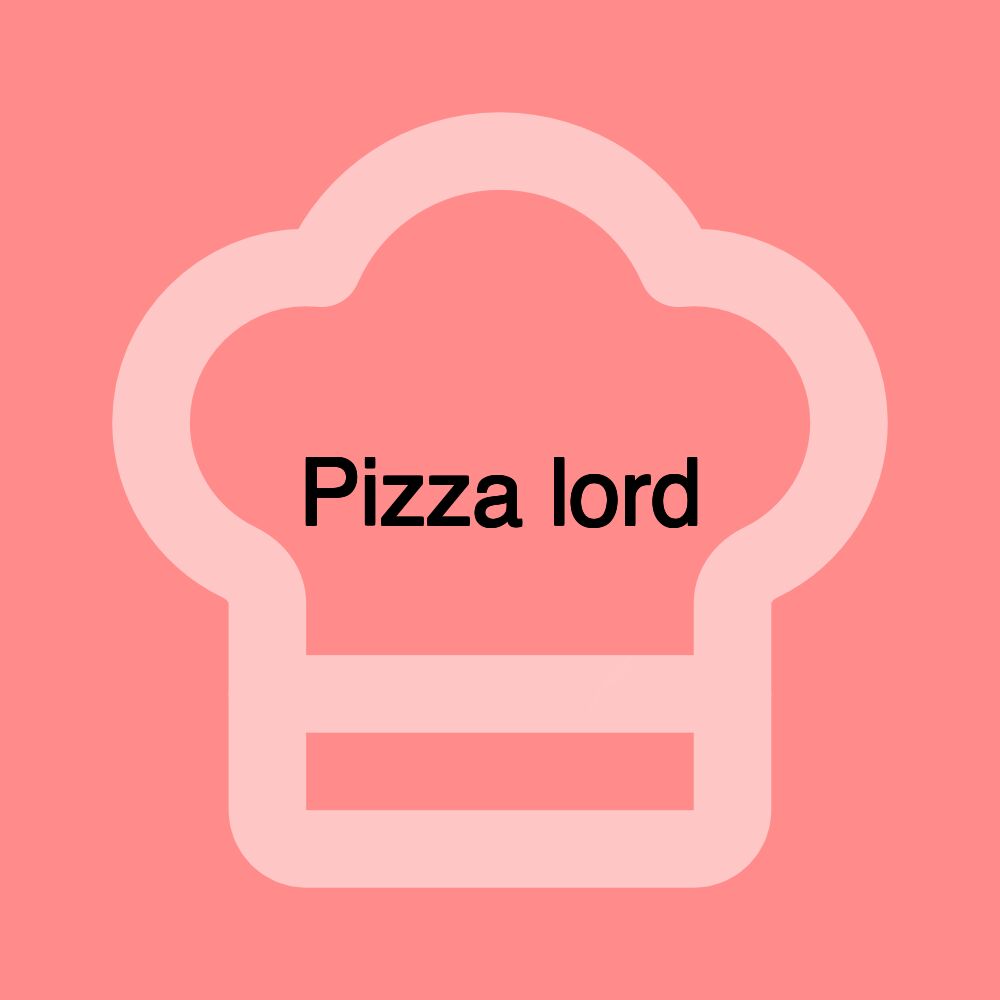 Pizza lord