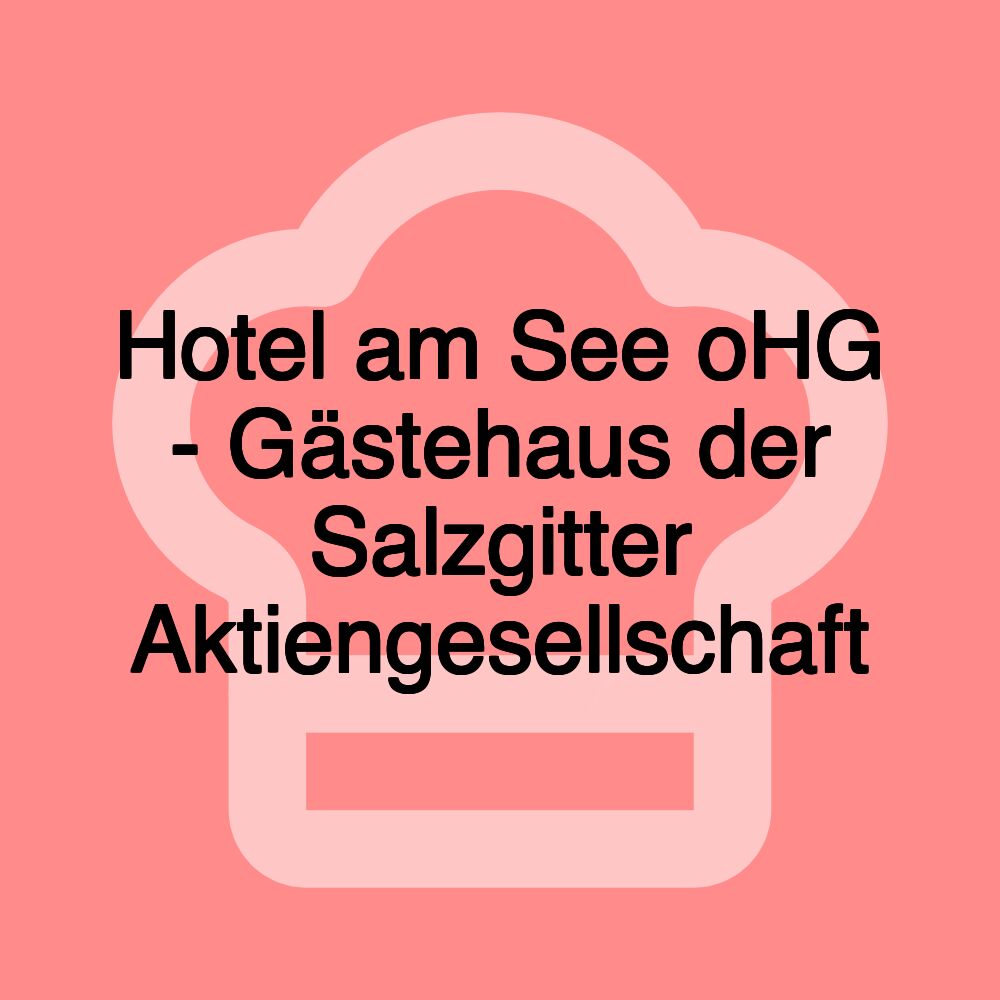 Hotel am See oHG - Gästehaus der Salzgitter Aktiengesellschaft