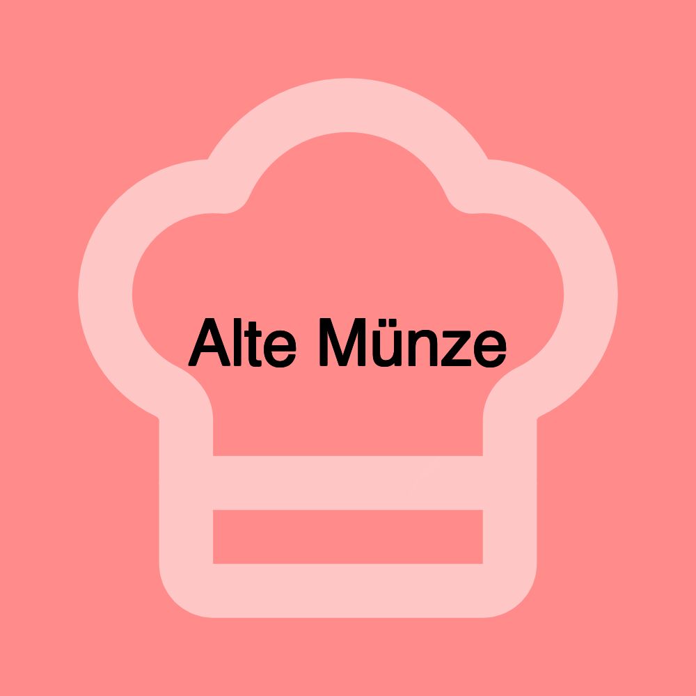 Alte Münze