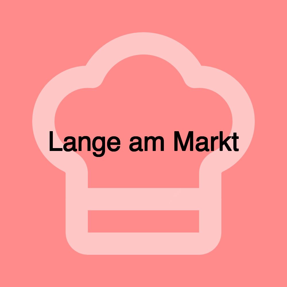 Lange am Markt