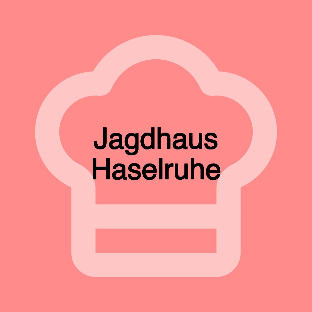 Jagdhaus Haselruhe