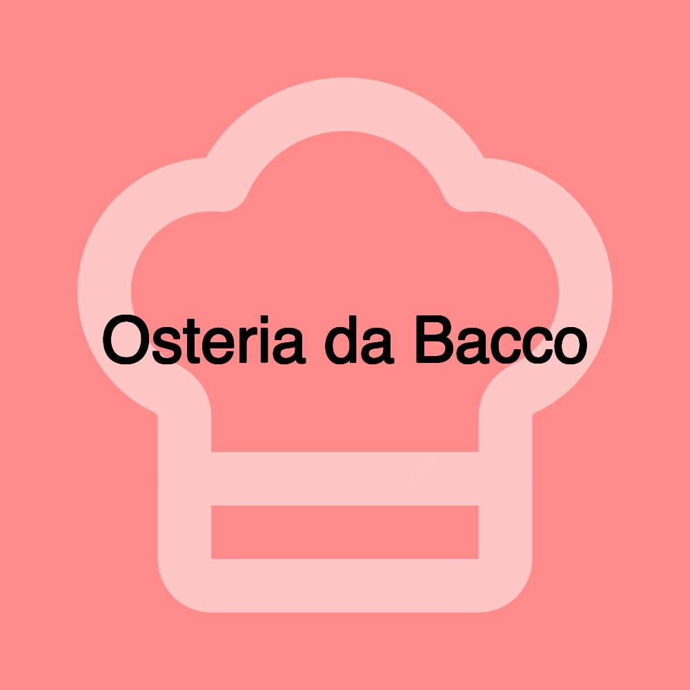 Osteria da Bacco