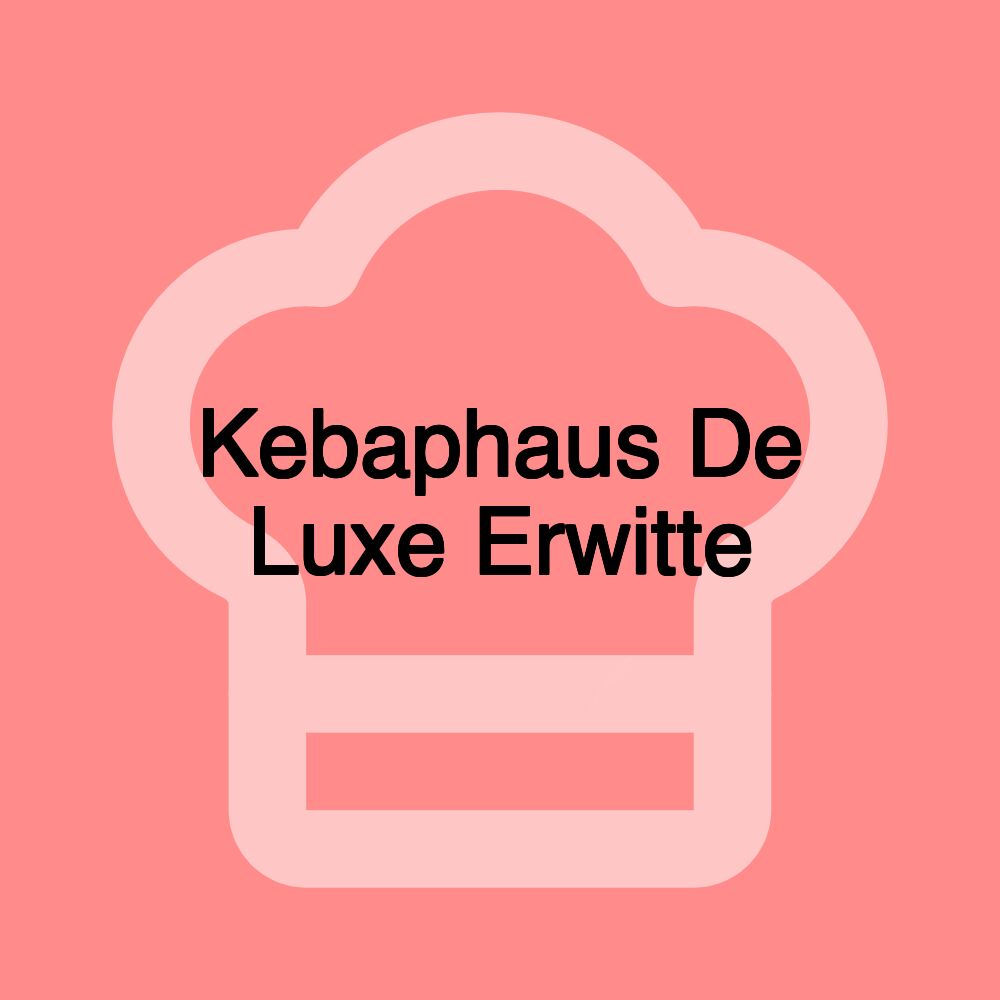 Kebaphaus De Luxe Erwitte