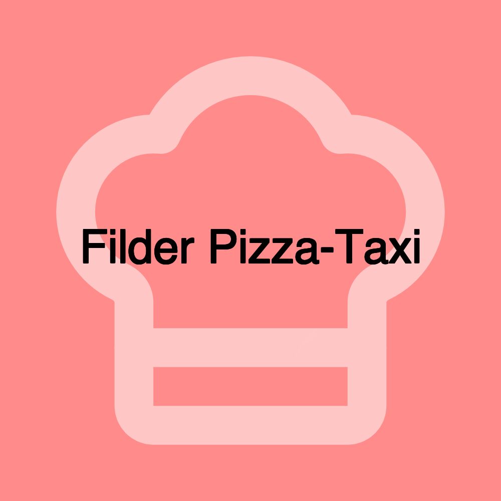 Filder Pizza-Taxi