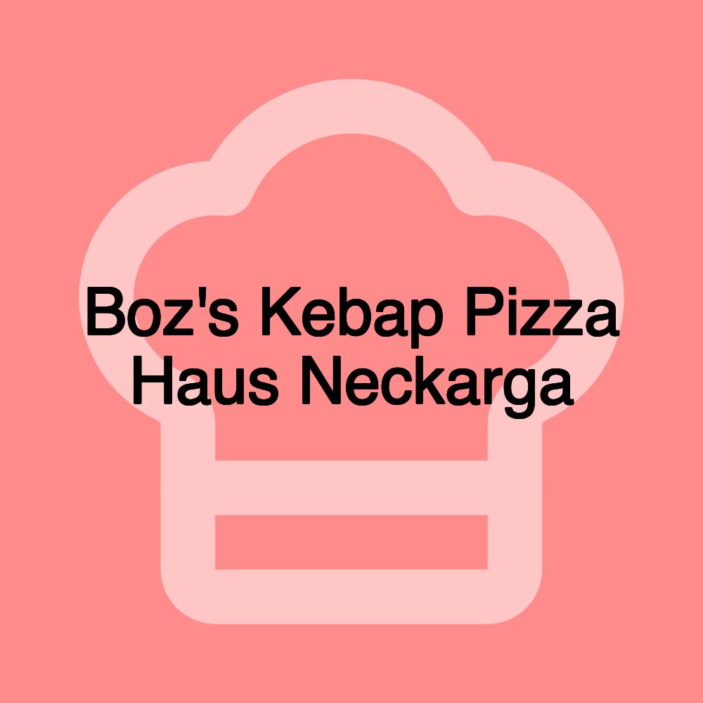 Boz's Kebap Pizza Haus Neckarga