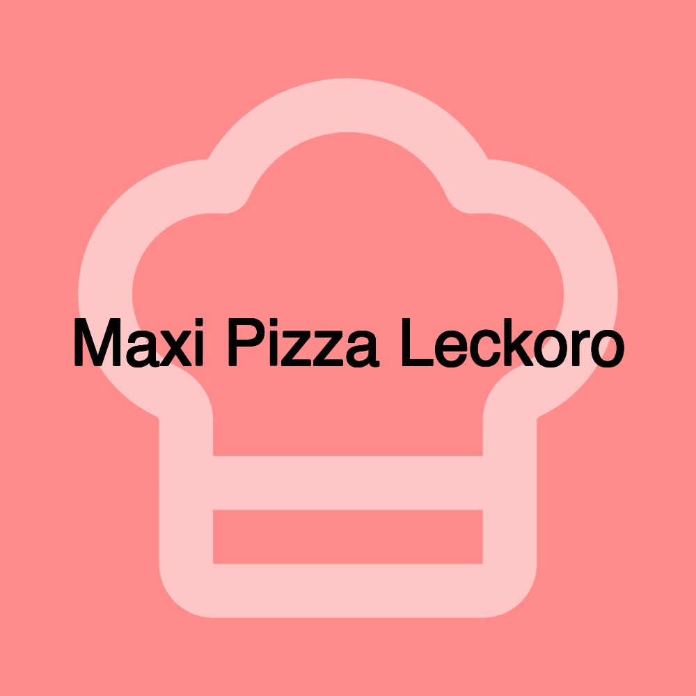 Maxi Pizza Leckoro