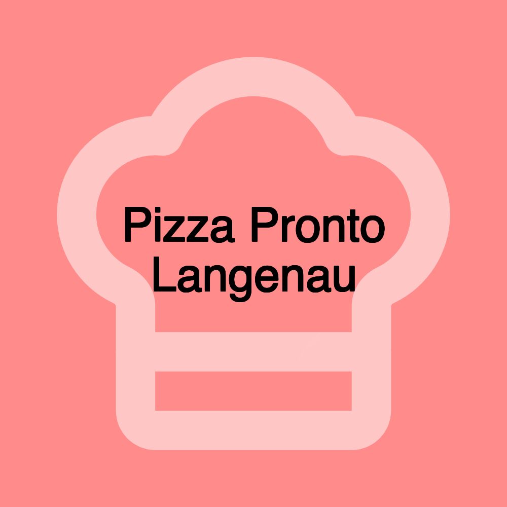 Pizza Pronto Langenau