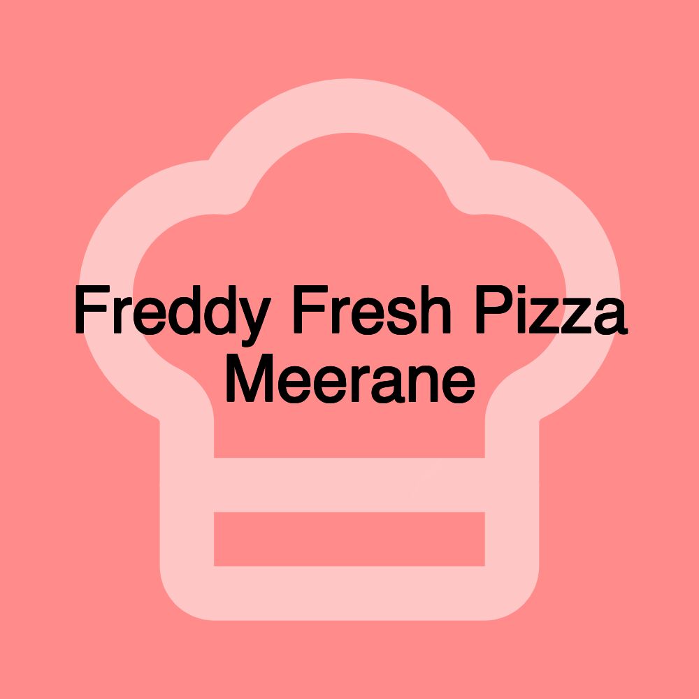 Freddy Fresh Pizza Meerane