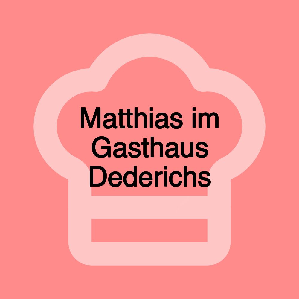 Matthias im Gasthaus Dederichs