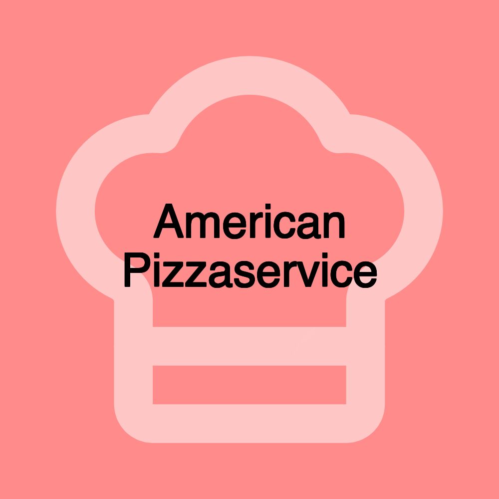 American Pizzaservice