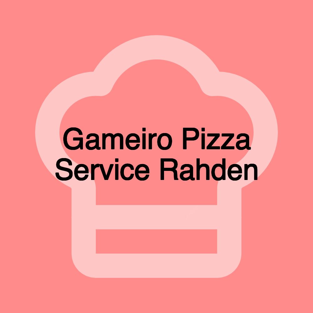 Gameiro Pizza Service Rahden