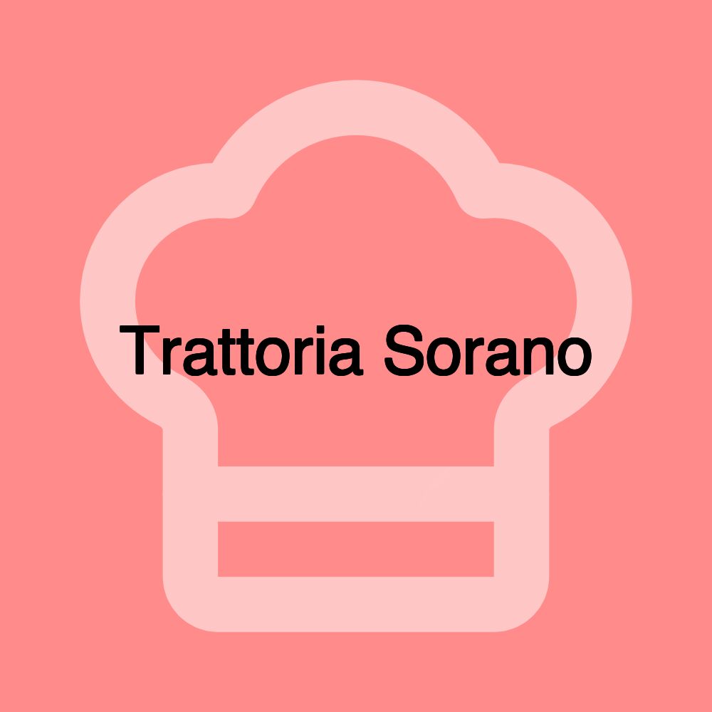 Trattoria Sorano