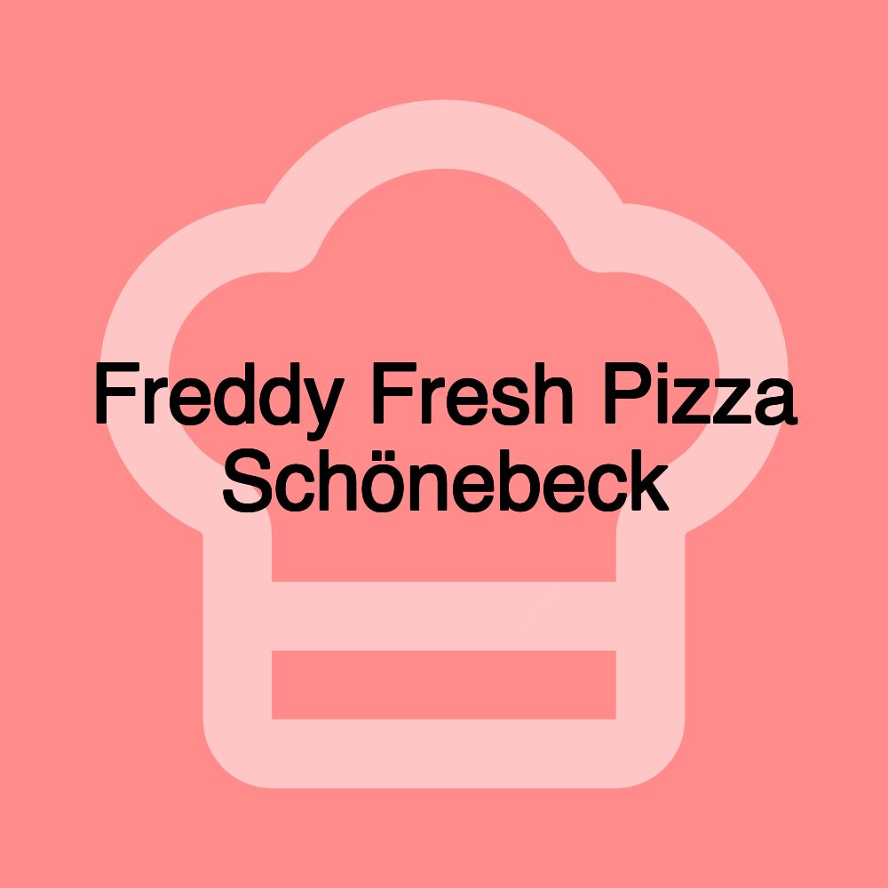 Freddy Fresh Pizza Schönebeck