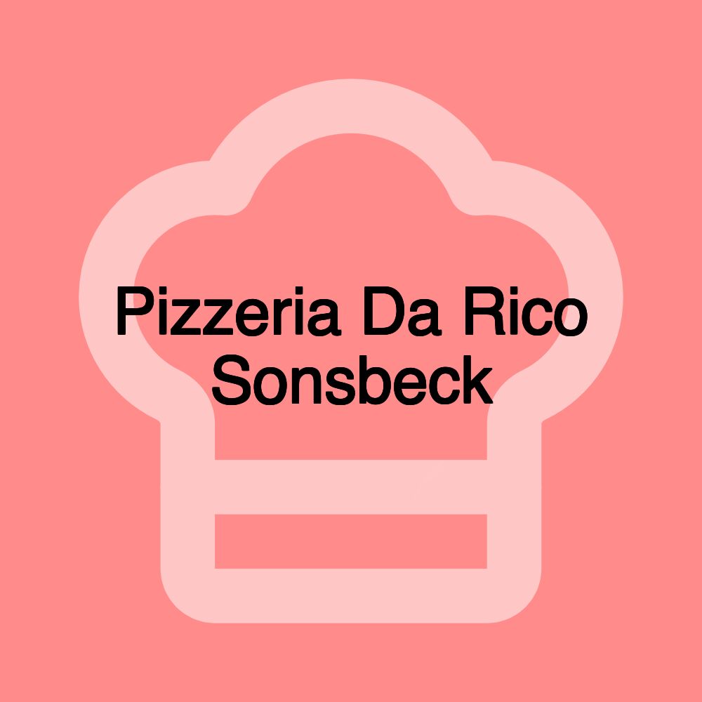 Pizzeria Da Rico Sonsbeck