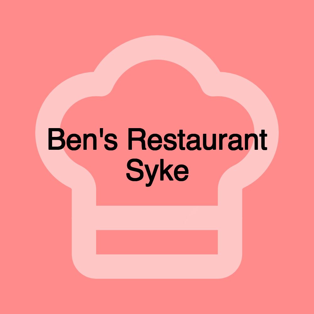 Ben's Restaurant Syke