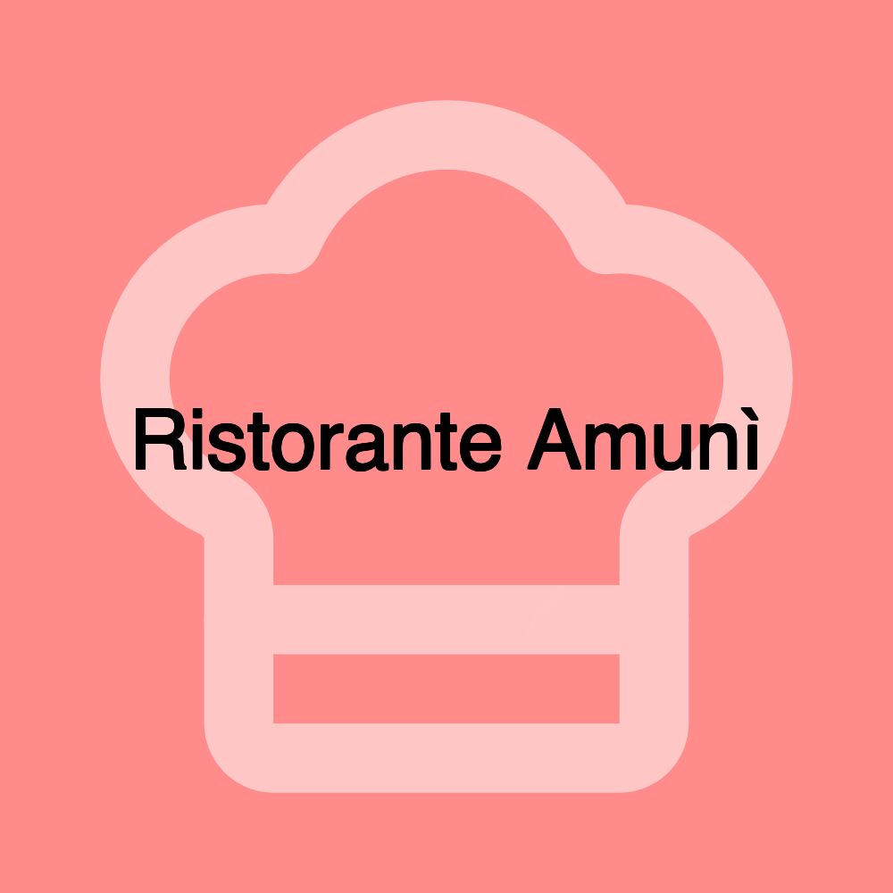 Ristorante Amunì