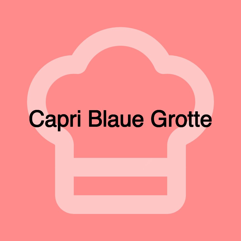 Capri Blaue Grotte