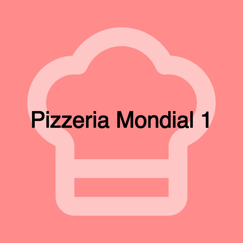 Pizzeria Mondial 1