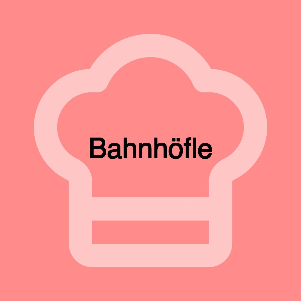 Bahnhöfle