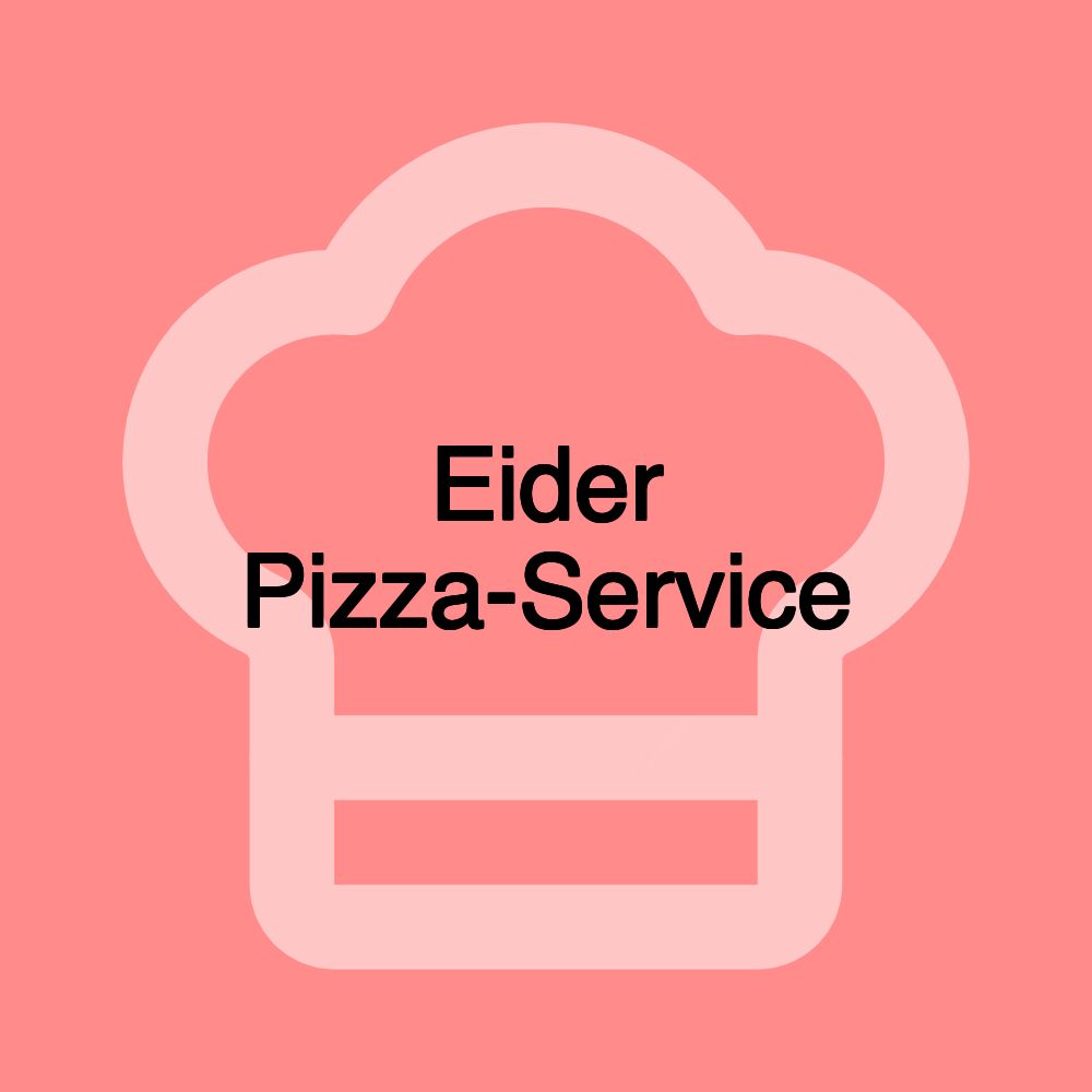 Eider Pizza-Service