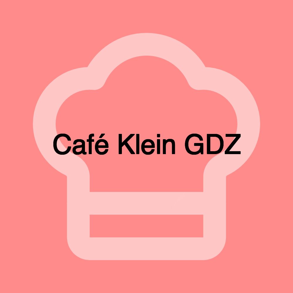 Café Klein GDZ