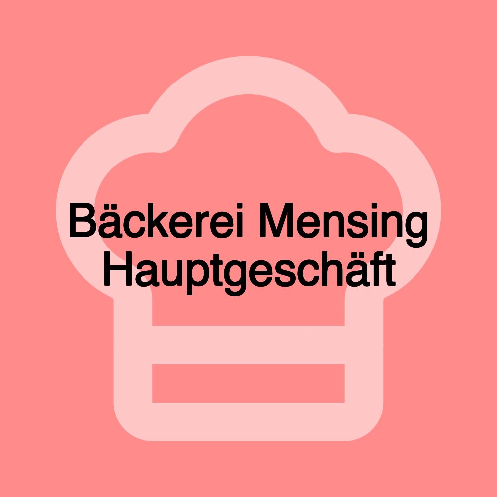 Bäckerei Mensing Hauptgeschäft