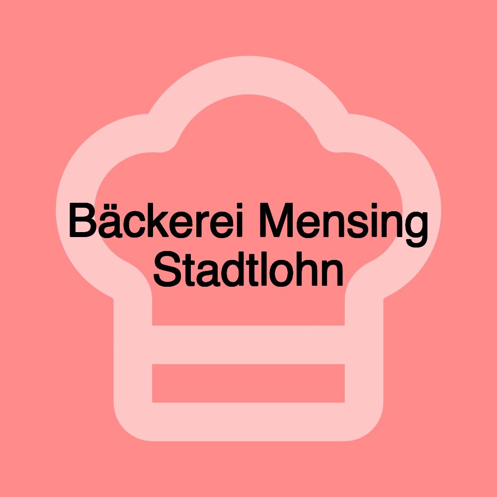 Bäckerei Mensing Stadtlohn