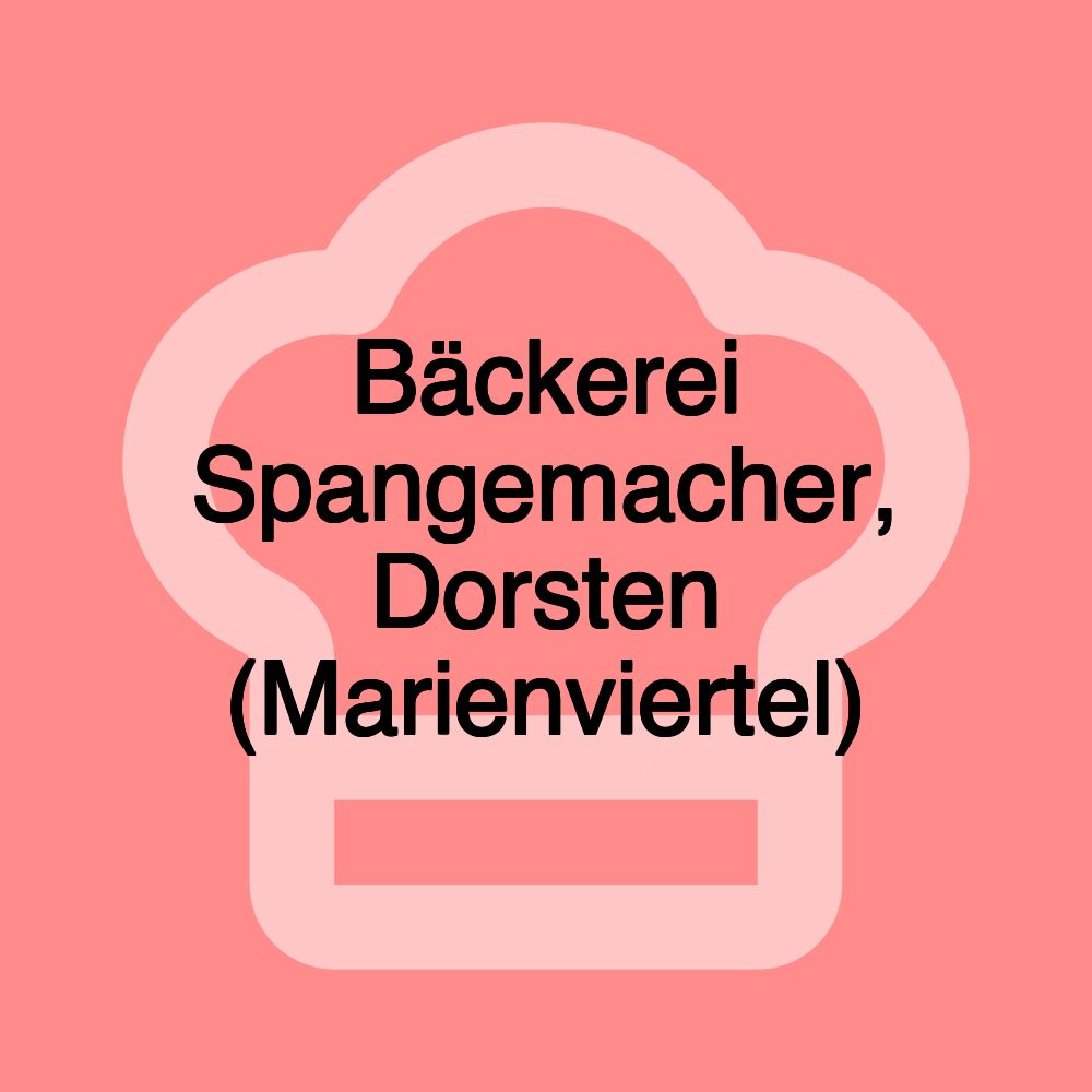 Bäckerei Spangemacher, Dorsten (Marienviertel)