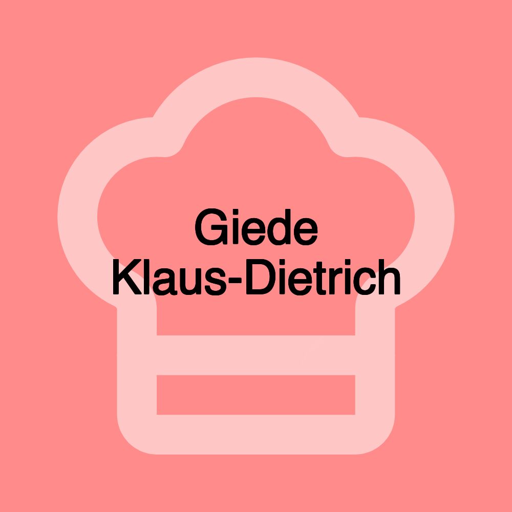 Giede Klaus-Dietrich