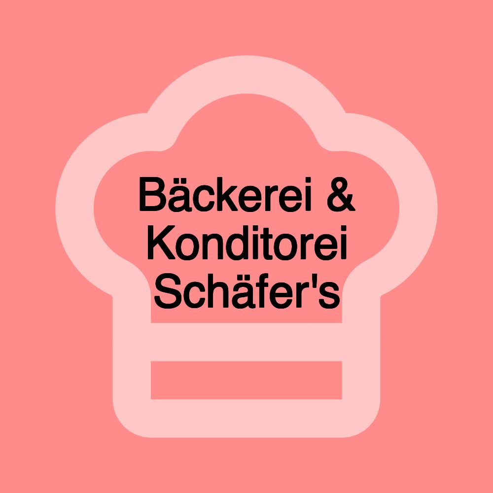 Bäckerei & Konditorei Schäfer's