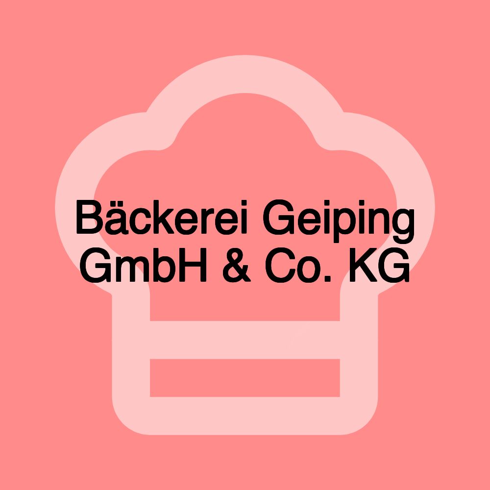 Bäckerei Geiping GmbH & Co. KG