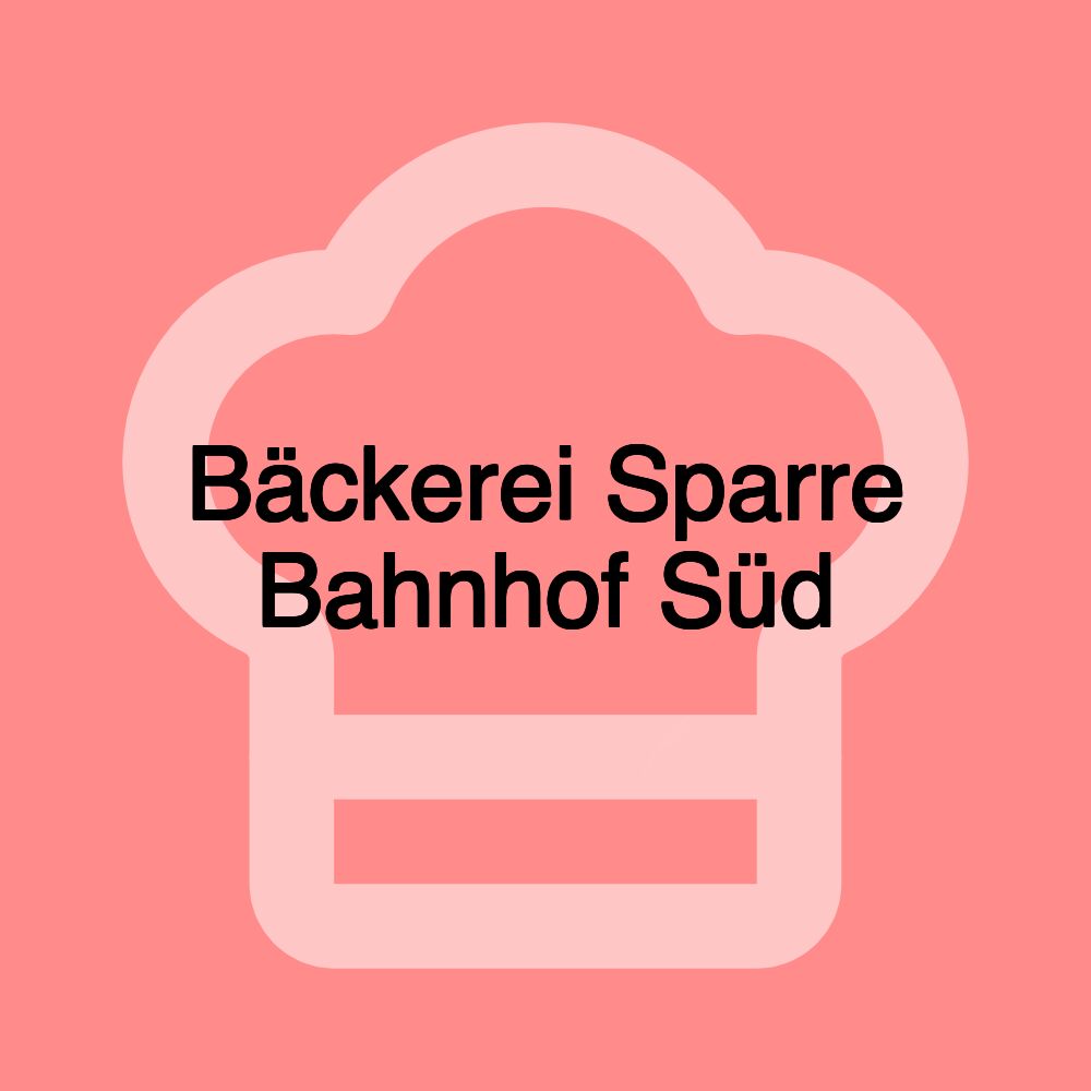 Bäckerei Sparre Bahnhof Süd