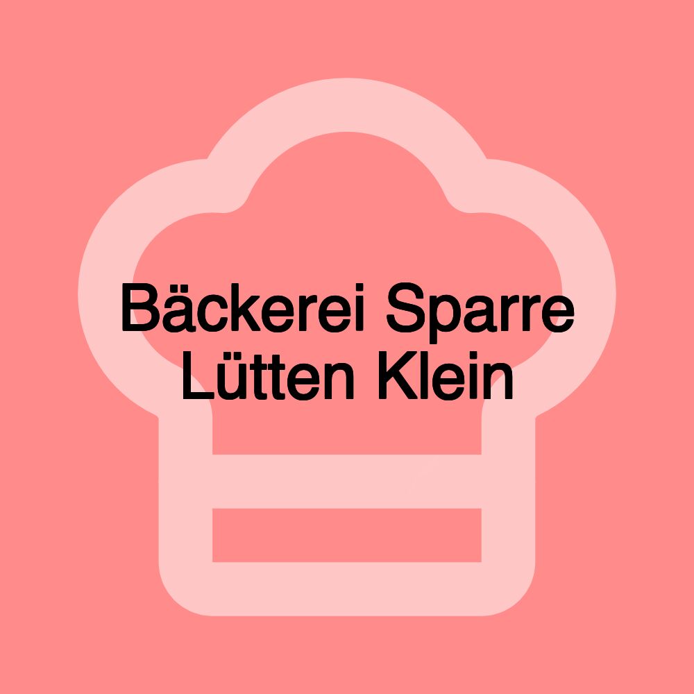 Bäckerei Sparre Lütten Klein