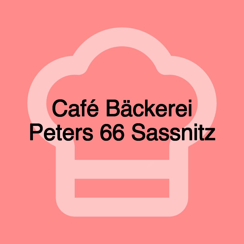 Café Bäckerei Peters 66 Sassnitz