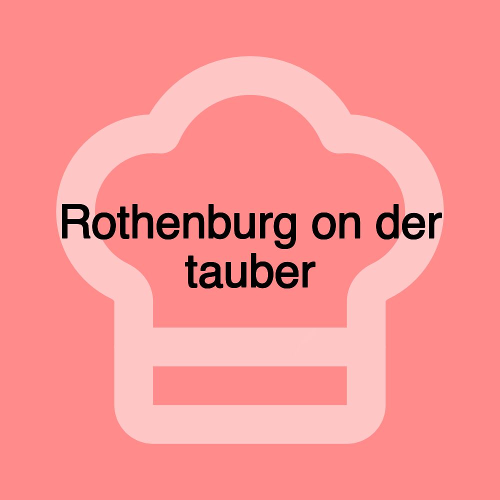 Rothenburg on der tauber