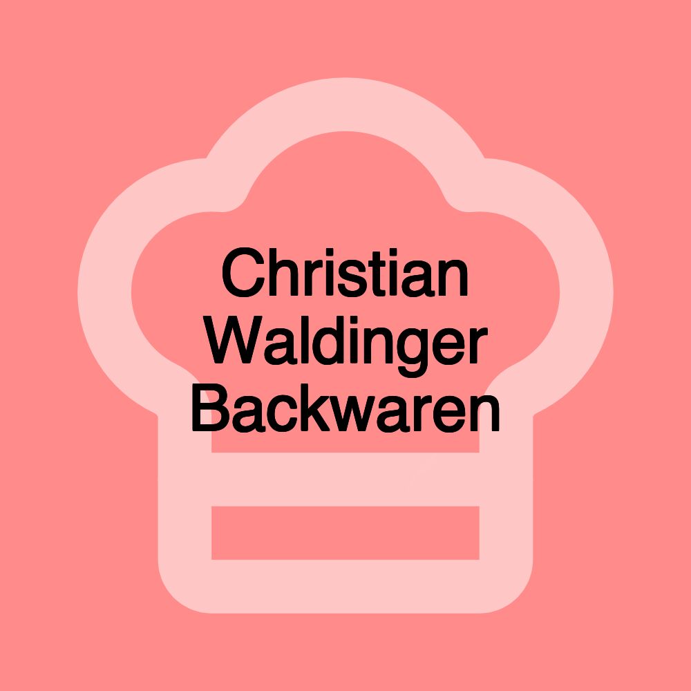 Christian Waldinger Backwaren