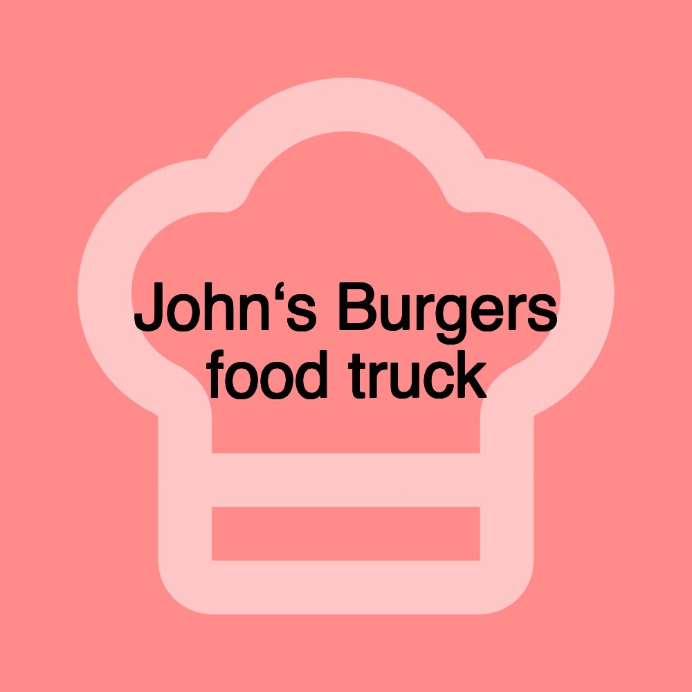 John‘s Burgers food truck