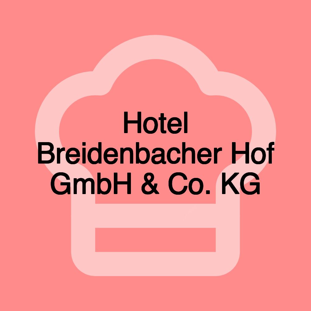 Hotel Breidenbacher Hof GmbH & Co. KG