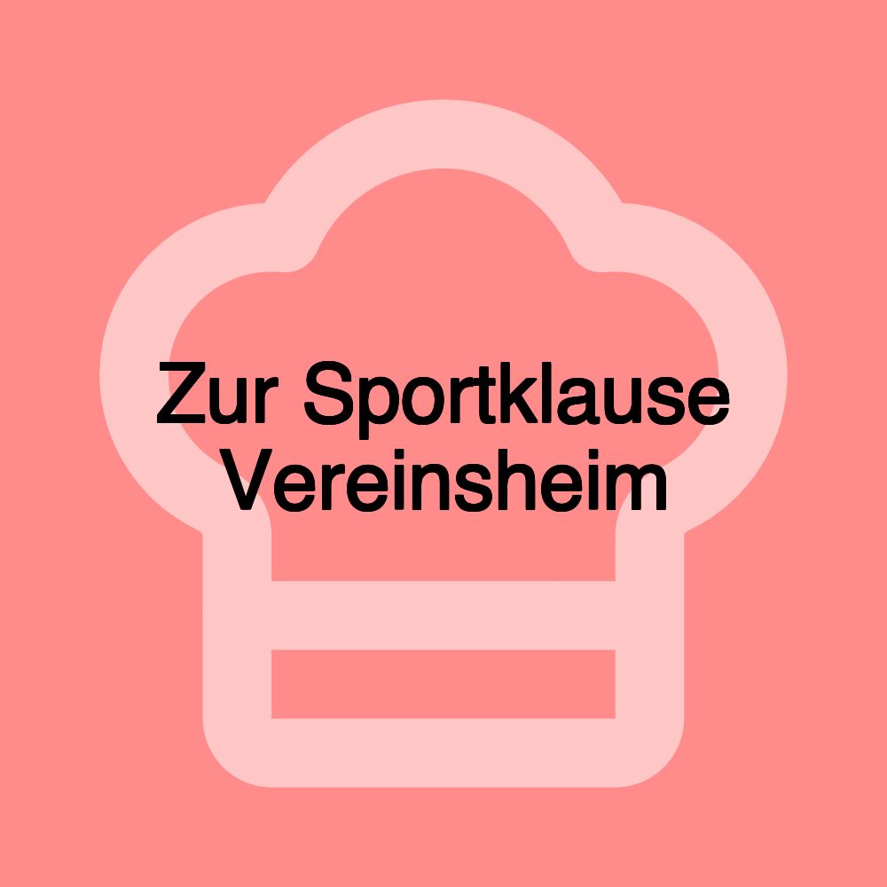 Zur Sportklause Vereinsheim