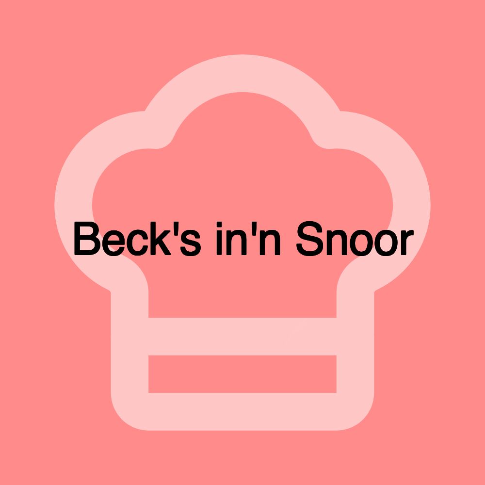 Beck's in'n Snoor
