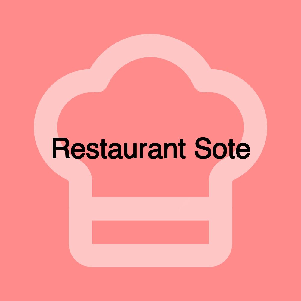 Restaurant Sote