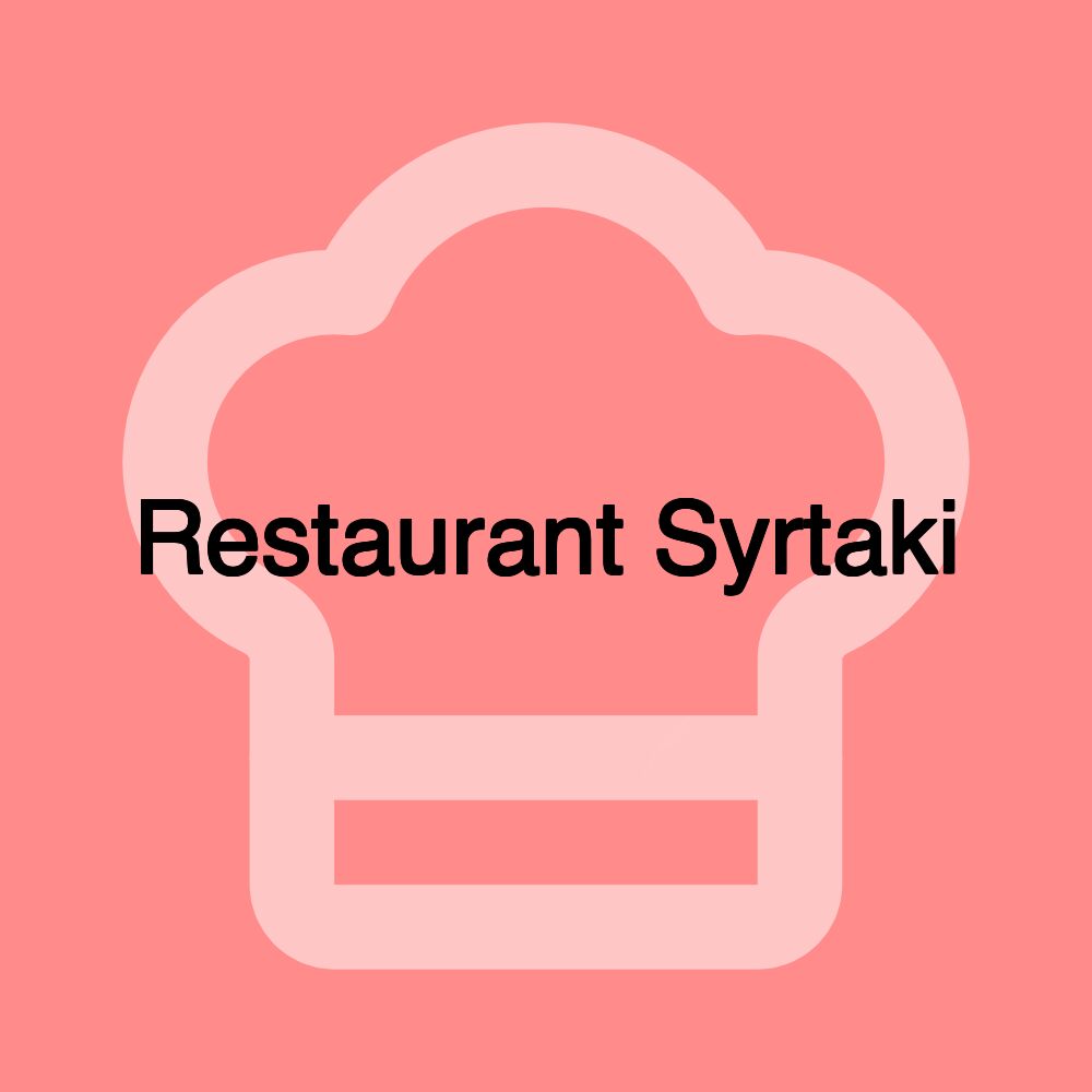 Restaurant Syrtaki